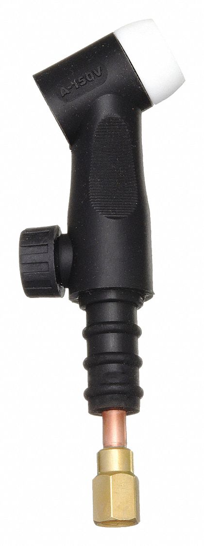 TIG TORCH BODY, 17V, AIR-COOLED, 150 A, FOR ⅛ IN MAX ELECTRODE DIAMETER