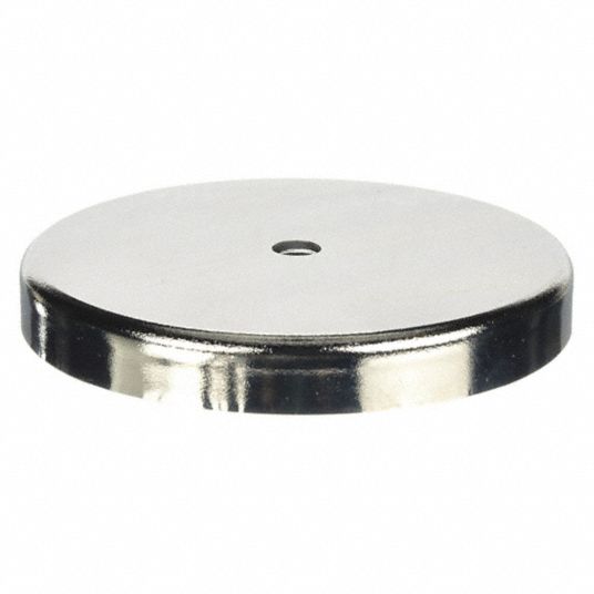 Zoro Select 6XY91 Round Base Magnet,95 lb. Pull