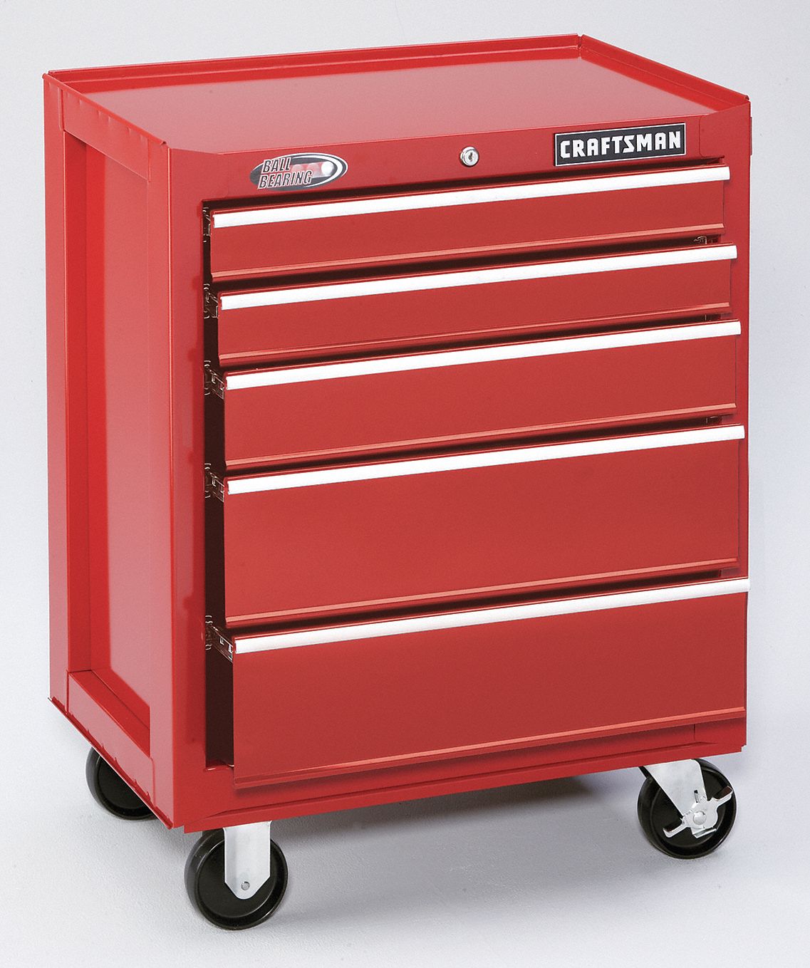 Craftsman Red Rolling Cabinet 33 3 4 H X 26 1 2 W X 18 D