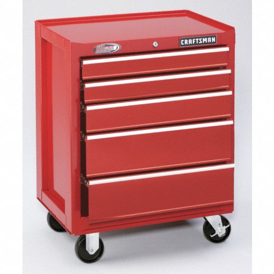 Craftsman Rolling Cabinet Number Of Drawers 5 6xzp2 9 87740 Grainger