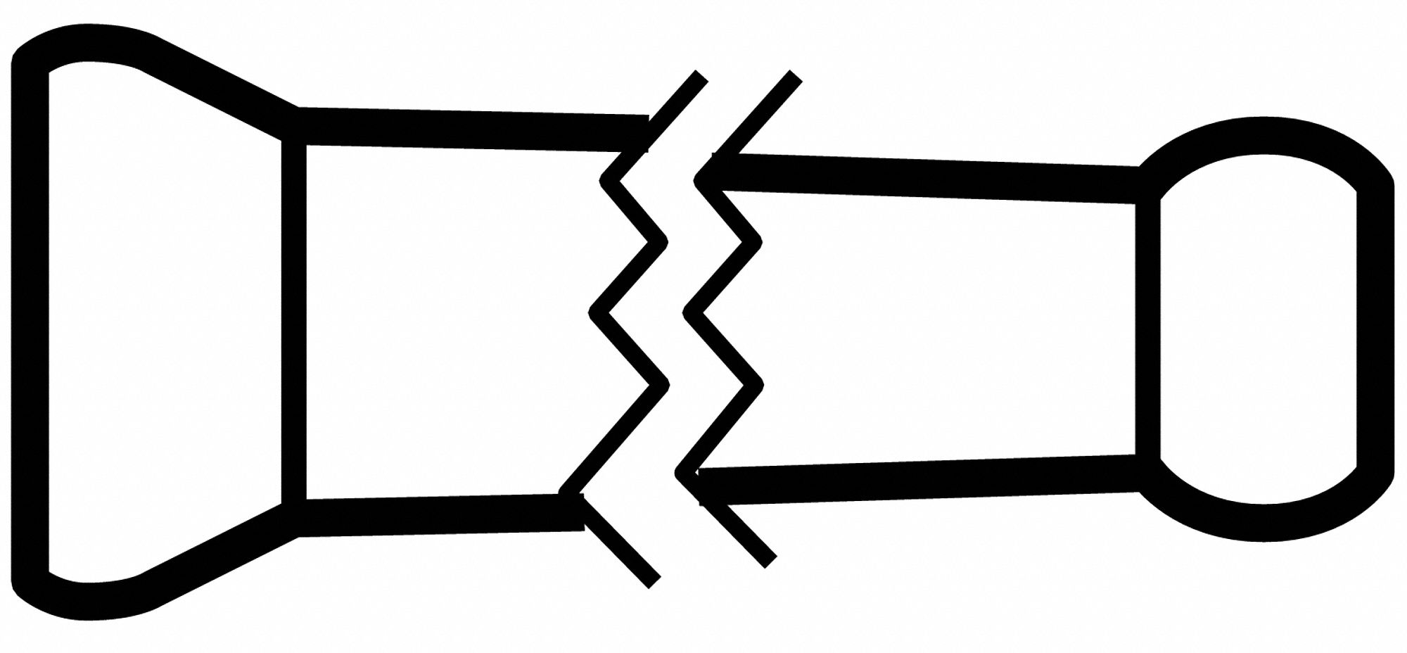 Flex Hose Extended Element 1/4 In PK20