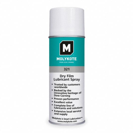 DOW CORNING Dry Film Lube, 11 Oz. 6Y773321 Grainger