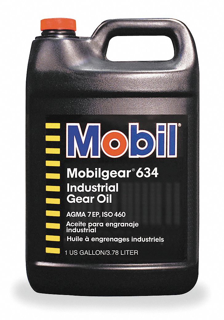 EXXONMOBIL Industrial Gear Oil, 1 gal. Container Size 6Y785MOBILGEAR