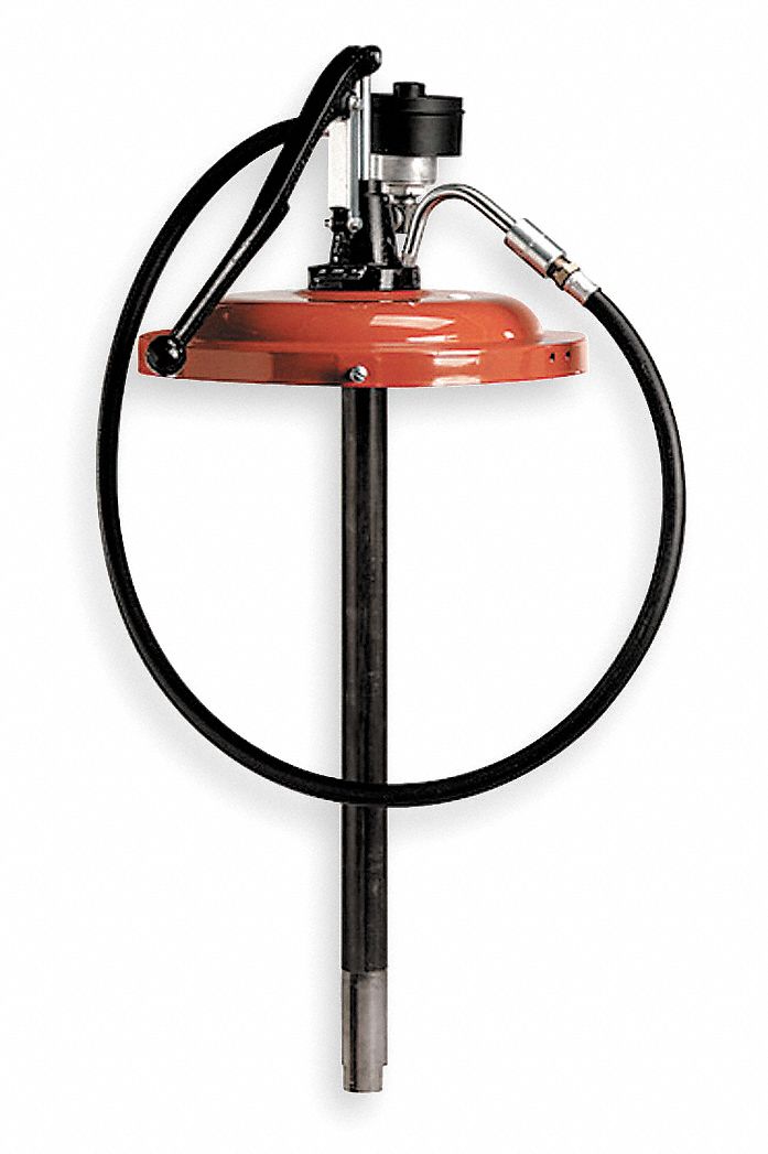 LINCOLN, Lever, 16 gal For Container Size, Hand Operated Pail Pump