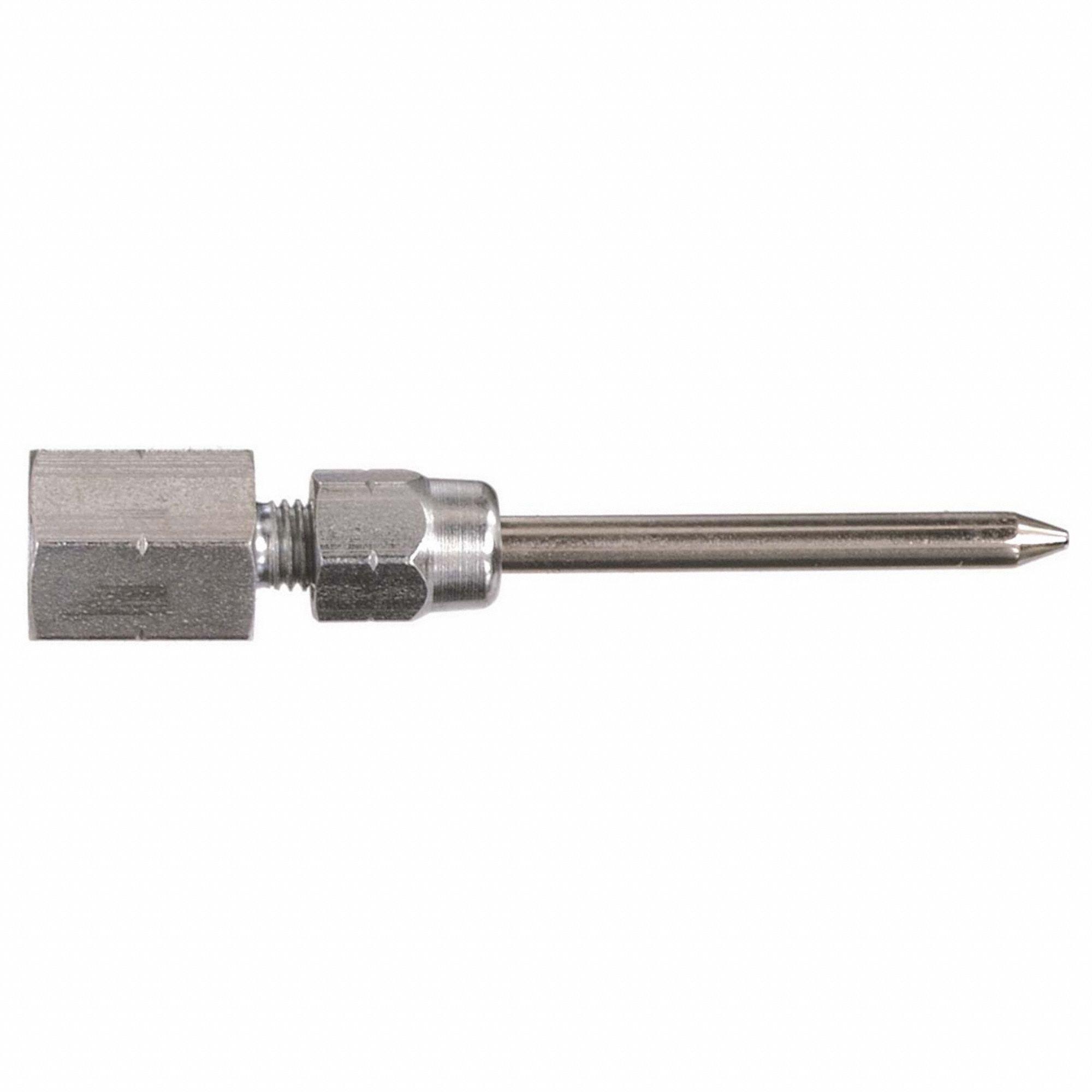 トップス needle Threaded, 6,000 psi Max. Op Pressure, Needle Nozzle