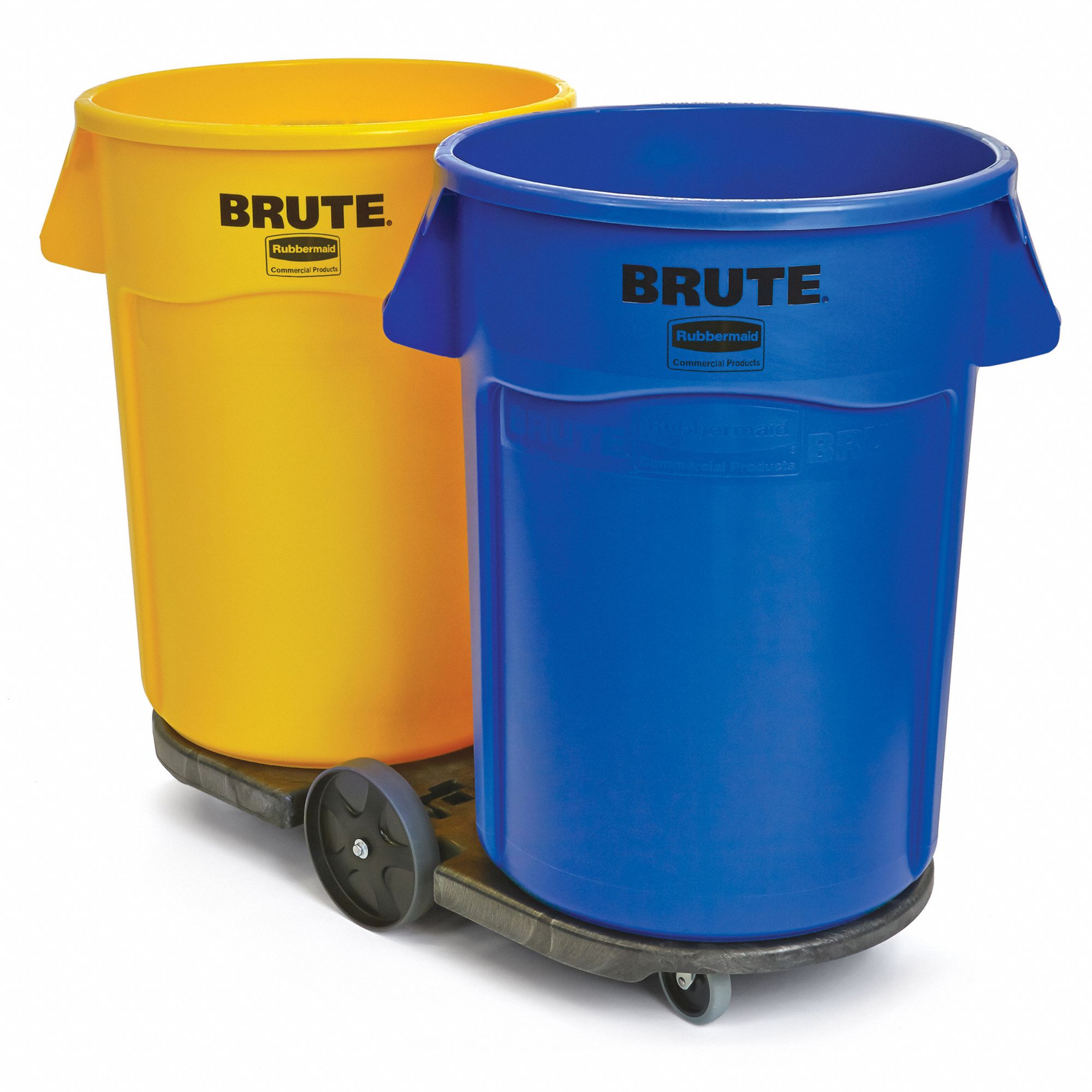 Rubbermaid Commercial FG264600BLA Tandem Brute Trash Dolly tillescenter