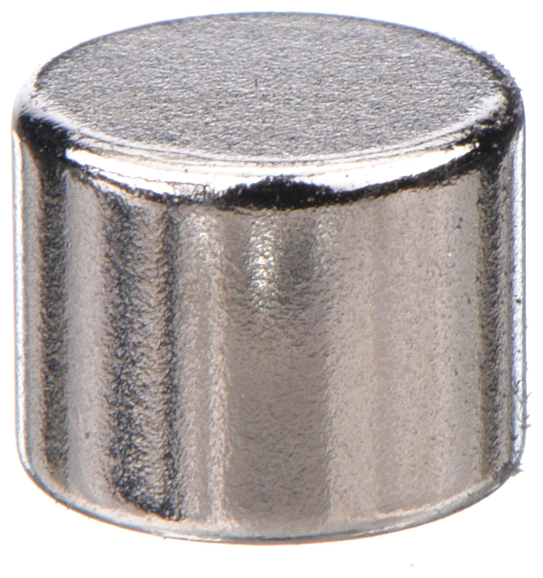 Rare Earth Magnet: Neodymium, 1/4 in Outside Dia, 0.197 in Thick, Disc Magnet, 5 PK