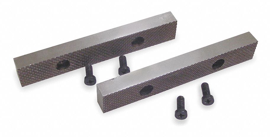 Replace.JawInserts Steel Incl.4Screw PK2
