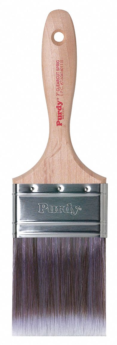 BRUSH,3,FLAT SASH,PET/NY LON,3 3/16 L