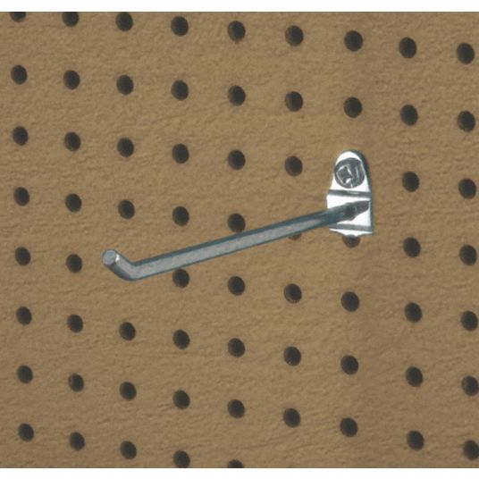 Triton Single Rod Pegboard Hook Pk 3 1nyg3 813 Grainger