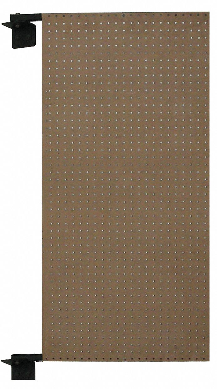 PEGBOARD SWING PANEL, ROUND, 9/32 IN PEG HOLE SIZE, 48 IN X 24 IN X ¼ IN, HARDWOOD