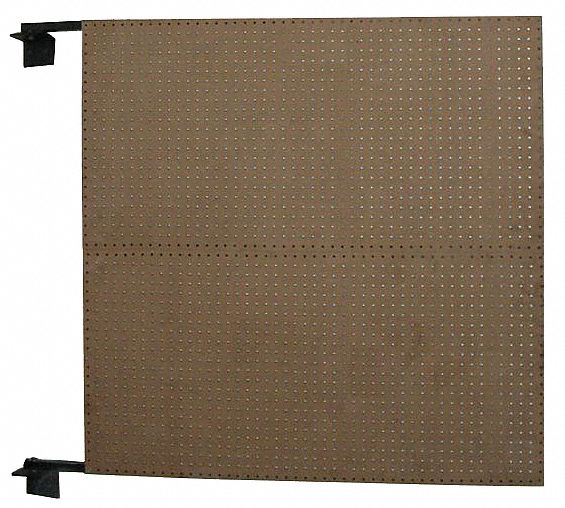 PEGBOARD SWING PANEL, ROUND, 9/32 IN PEG HOLE SIZE, 48 IN X 48 IN X ¼ IN, HARDWOOD