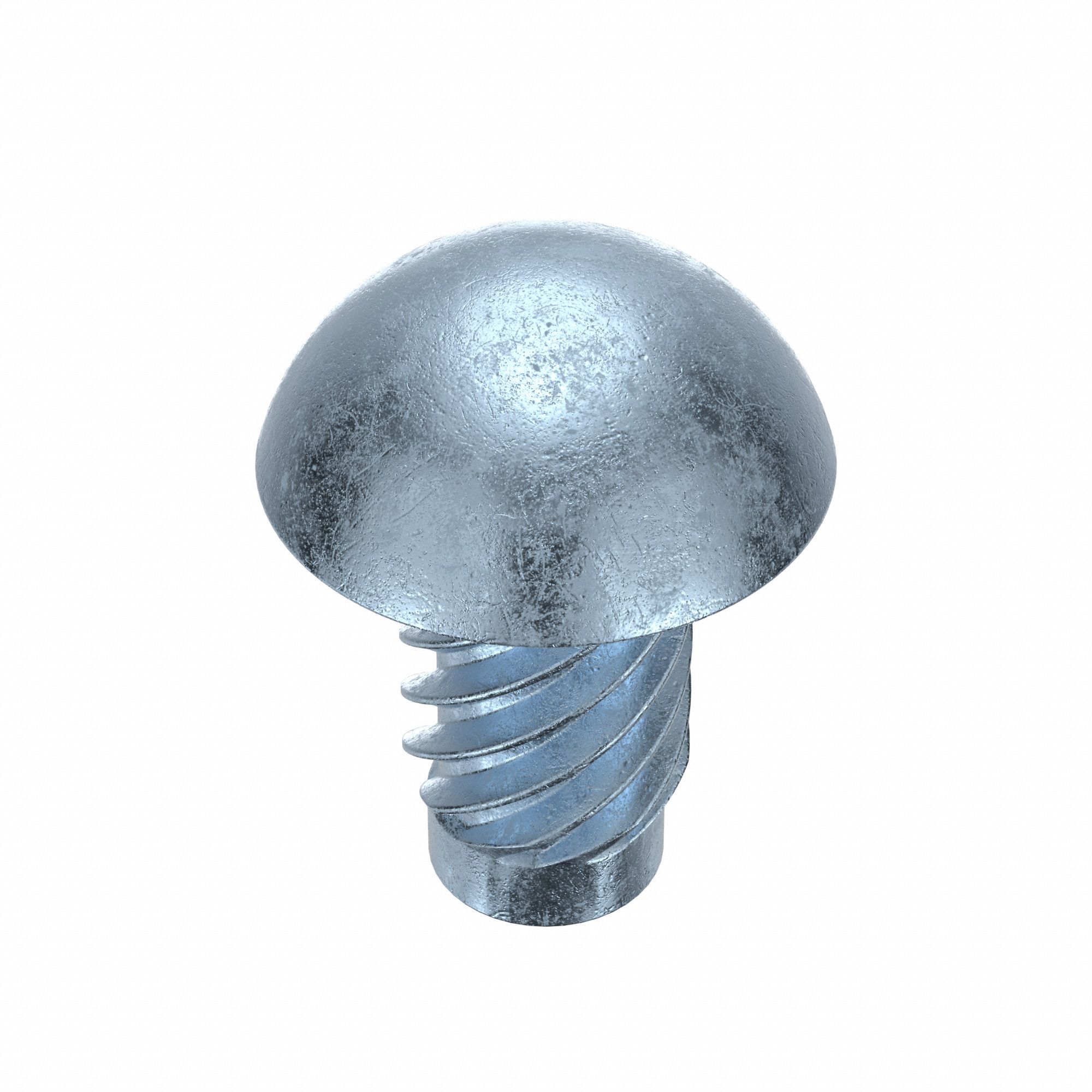 Zinc Plated, Steel, UDrive Screw 6YCP6UDI1200370250P Grainger