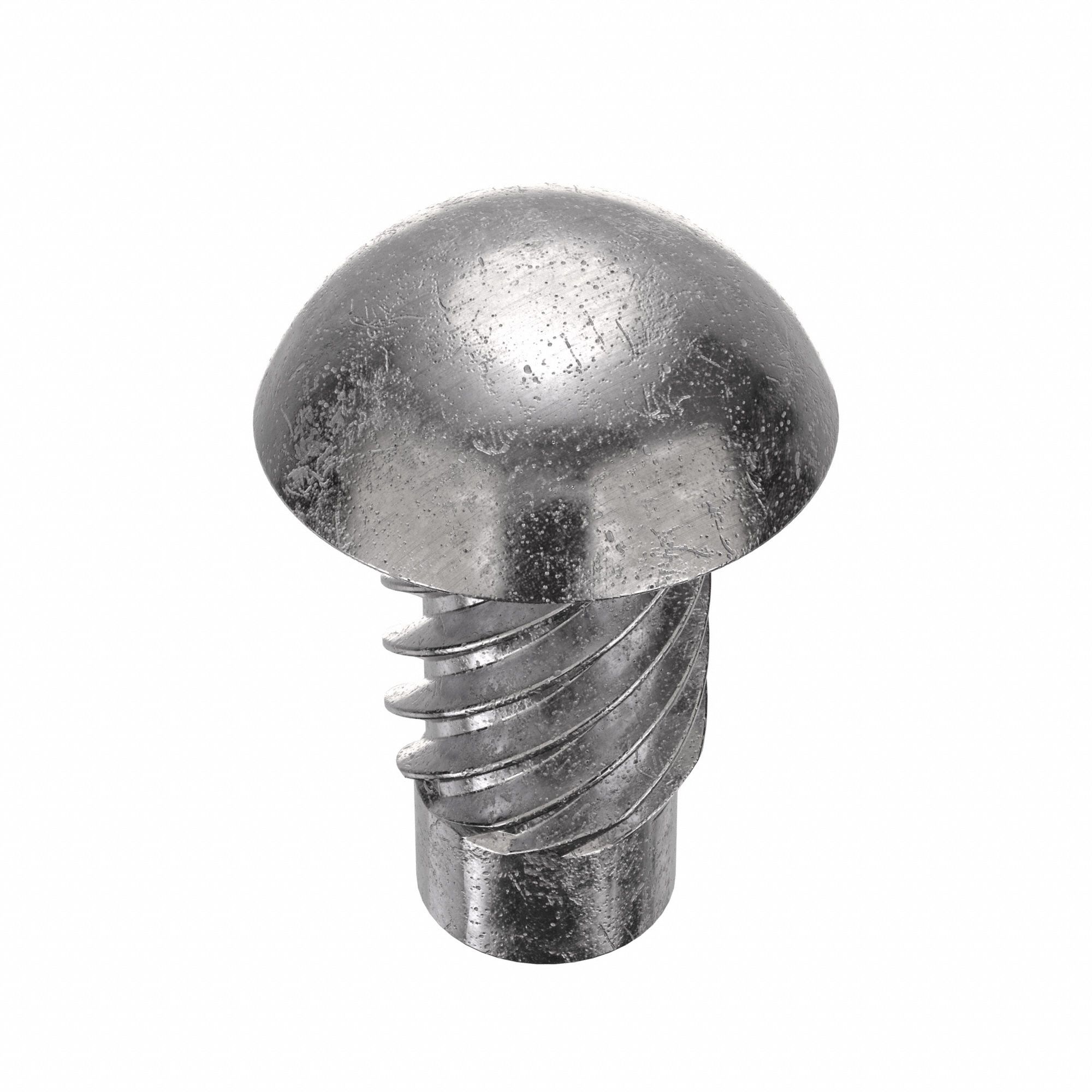 U-Drive Screw: 3/32 in Shoulder Dia, 3/16 in Lg, Round, Type U, 18-8 Stainless Steel, Plain