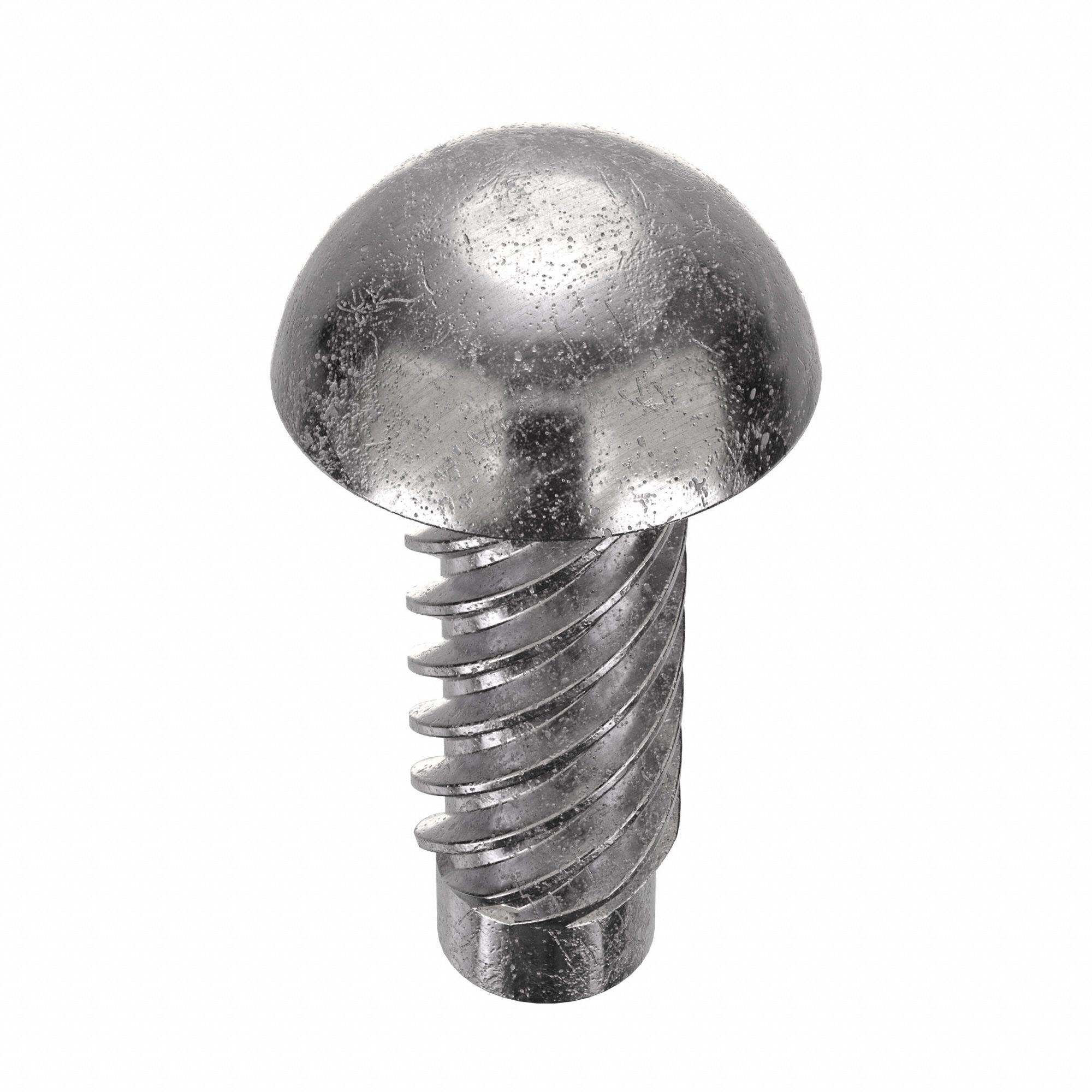 U-Drive Screw: 7/64 in Shoulder Dia, 5/16 in Lg, Round, Type U, 18-8 Stainless Steel, Plain