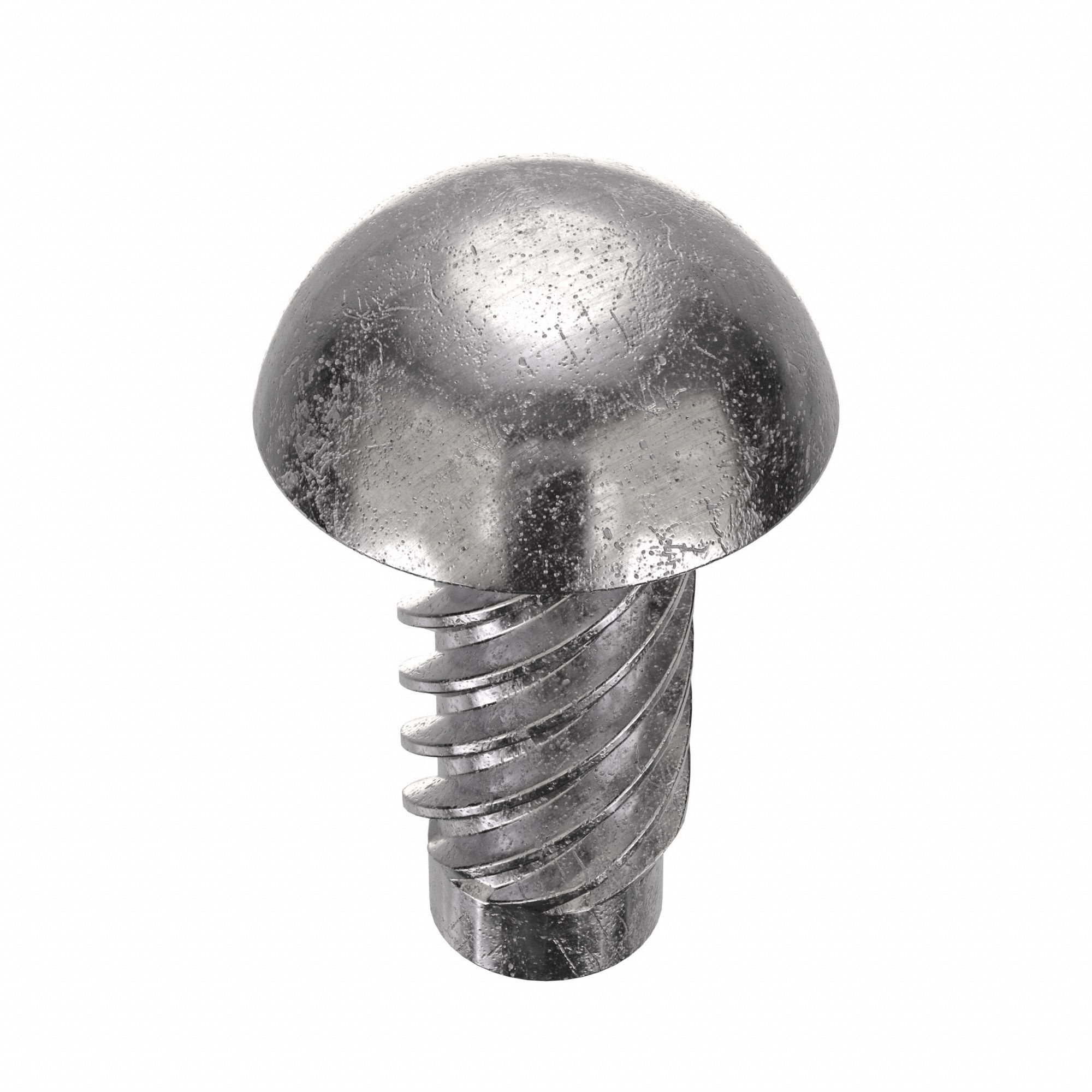 U-Drive Screw: 9/64 in Shoulder Dia, 5/16 in Lg, Round, Type U, 18-8 Stainless Steel, Plain