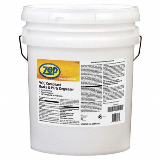 ZEP PROFESSIONAL Brake Parts Cleaner, 5 gal. Pail - 6YCZ7|R25635 - Grainger