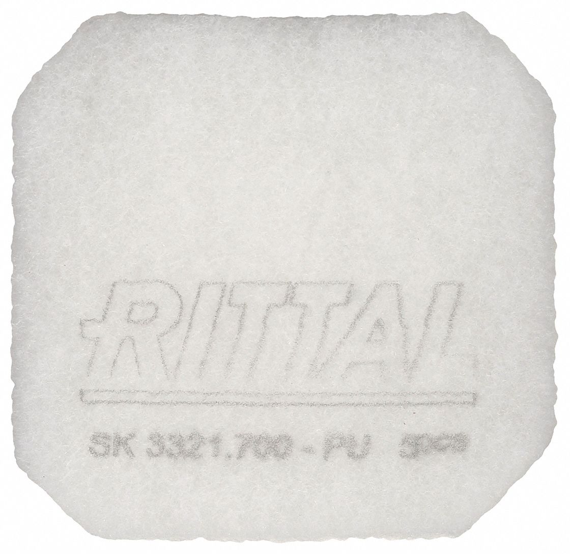 REPLACEMENT FAN FILTER MAT,15 CFM,3-1/2