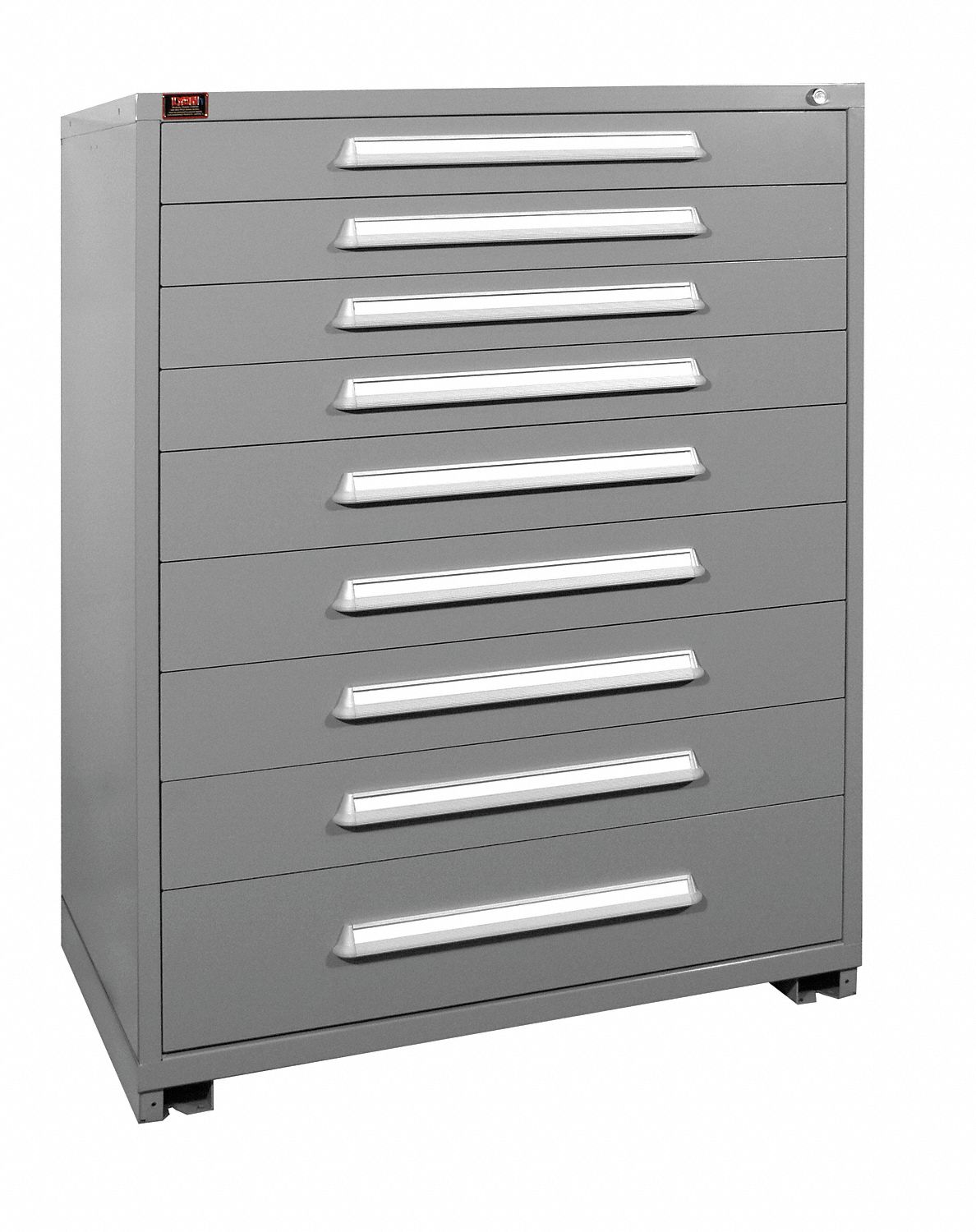 Lyon Stationary Full Height Modular Drawer Cabinet 9 Drawers 44
