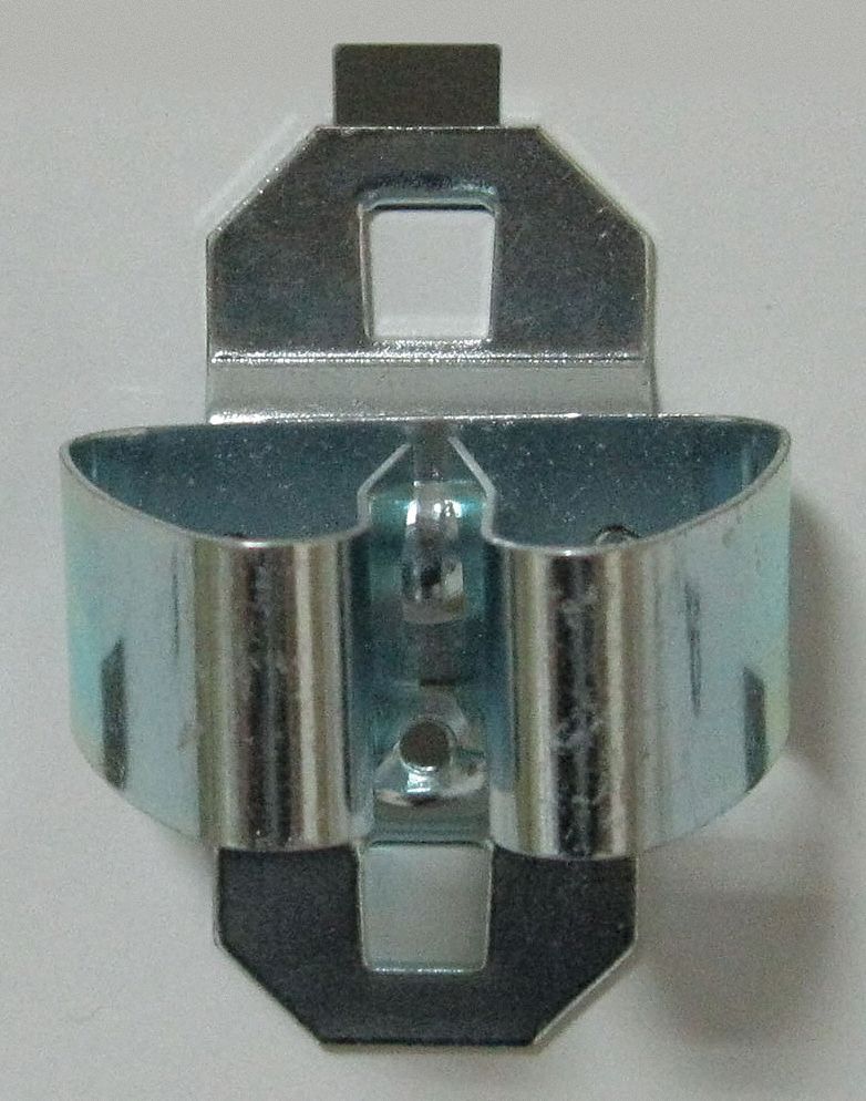 GRAINGER APPROVED Standard Spring Clip 1 1/2 in, ScrewIn, Surface