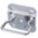 PLIERS/WRENCH TOOL HOLDER, 1½ IN X 2¼ IN, SCREW-IN, SURFACE, SILVER