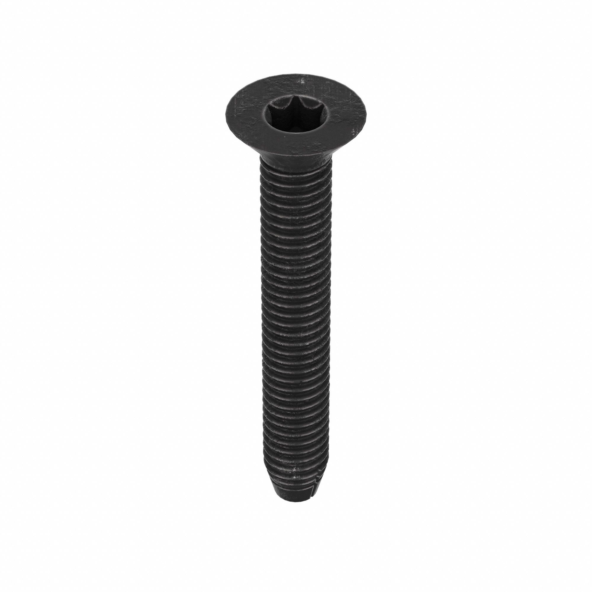 THREAD CUTTING SCREW, 5/16 IN SIZE, 2 IN L, STEEL, PHOSPHATE, FLAT, TORX, 50 PK