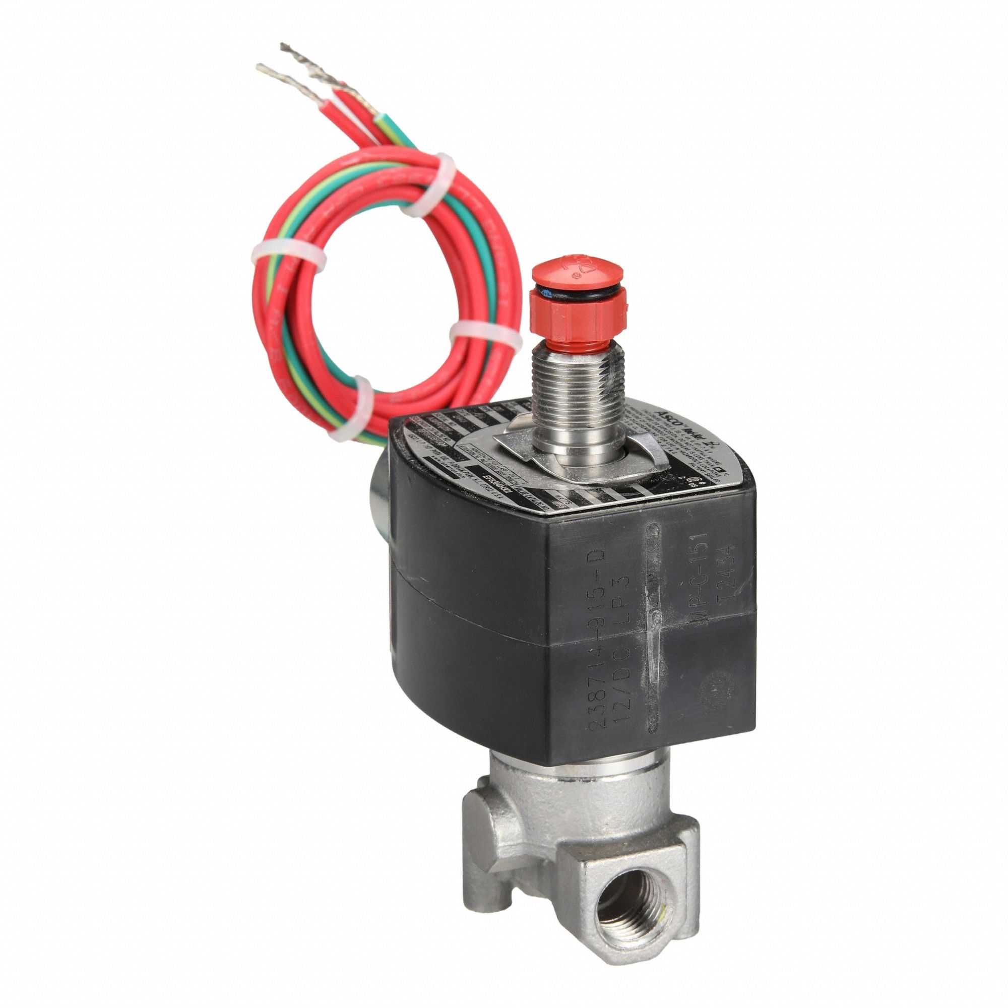 Solenoid Valve: 3-Way,