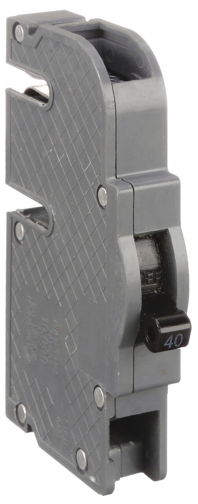 Miniature Circuit Breaker: 40 A Amps, 120V AC, 0.75 in Wd, 10kA at 120V AC, Zinsco Load Centers