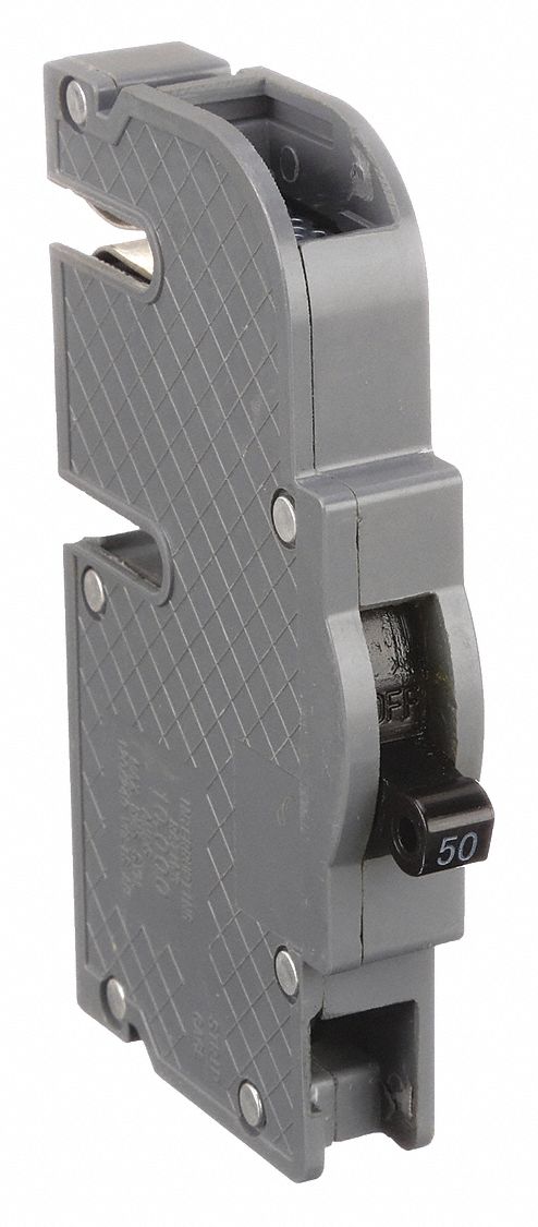 Miniature Circuit Breaker: 50 A Amps, 120V AC, 0.75 in Wd, 10kA at 120V AC, Zinsco Load Centers