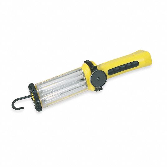 Dual Light Hand Lamp, 25 ft Cord Length, Includes Lamp - Grainger