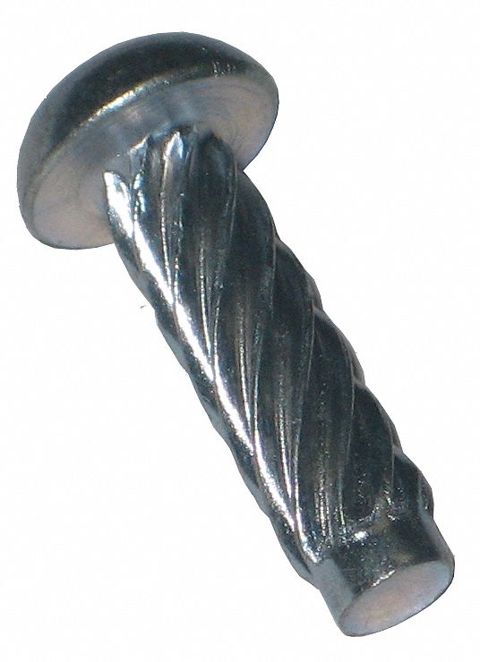 GRAINGER APPROVED U DRIVE SCREW,1/4 IN 