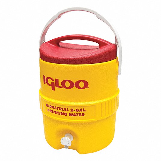 2-Gal Igloo Yellow Water Cooler
