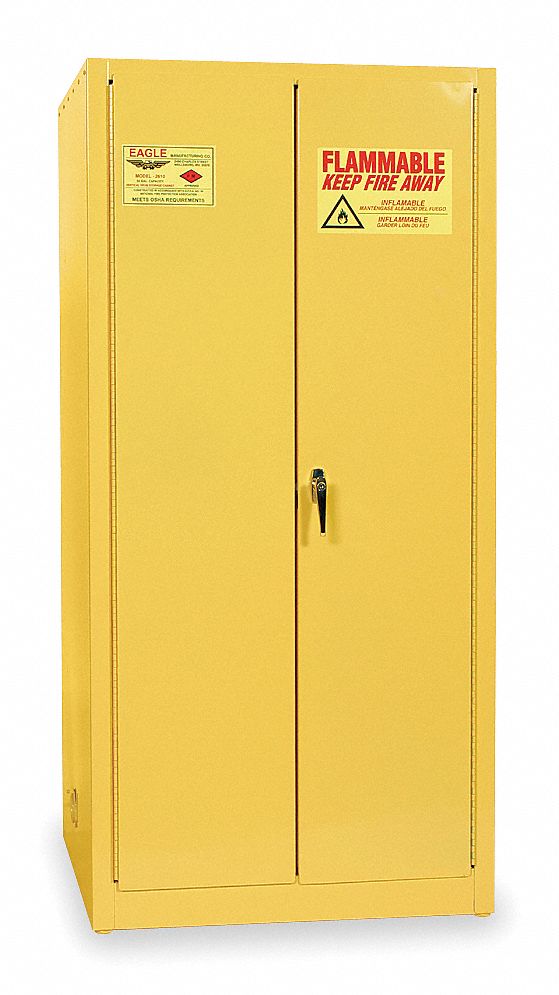 EAGLE 55 gal Hazardous Waste and Drum Storage SelfClosing