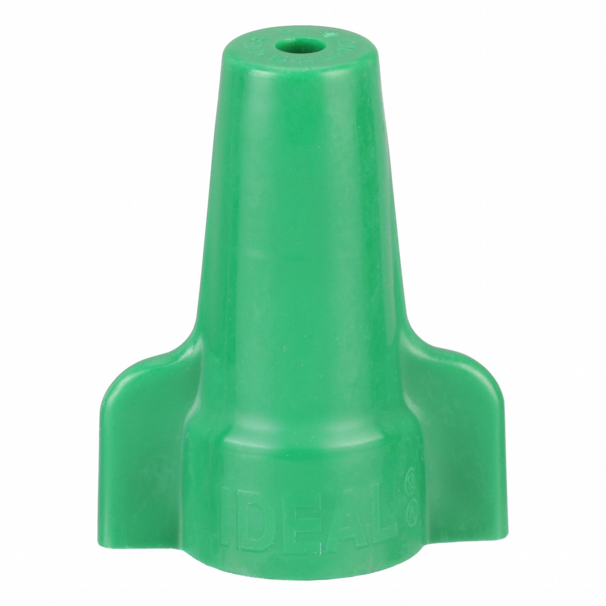 Twist-On Wire Connectors: Green, 600 V, 100, PK