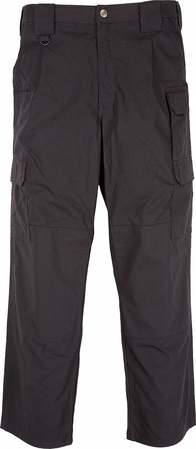 5.11 TACTICAL, 32 in, Black, Men's Taclite Pants - 6YKK7|74273 - Grainger