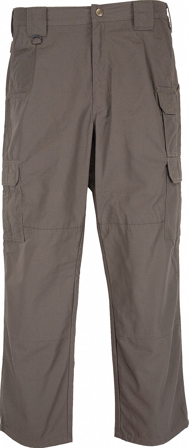 5.11 TACTICAL, 40 in, Tundra, Men's Taclite Pants - 6YLD6|74273 - Grainger