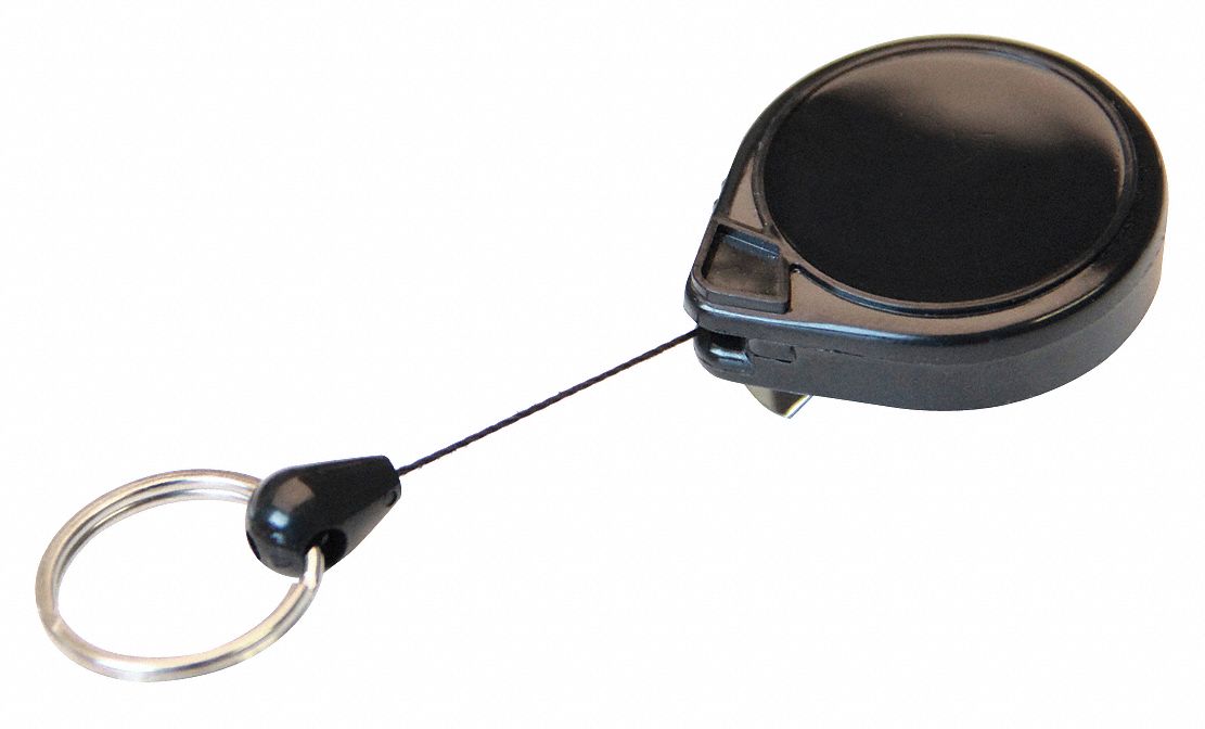 CLIP STANDARD BLK MINIBAK SPLT RNG