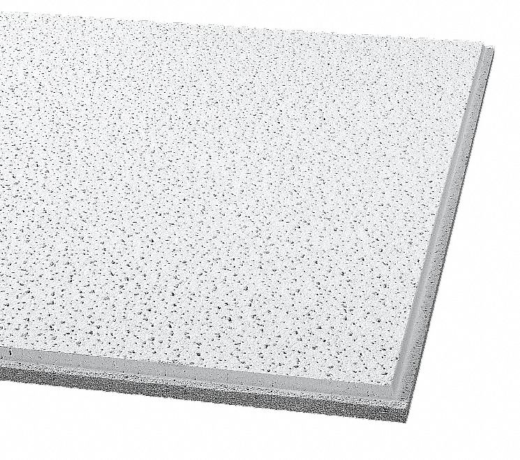 Ceiling Tile Width 24 Length 24 5 8 Thickness Mineral Fiber Pk 16