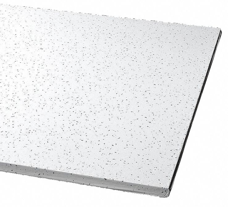 ARMSTRONG Ceiling Tile Clean Room, 24 in Lg, 24 in Wd, Square LayIn