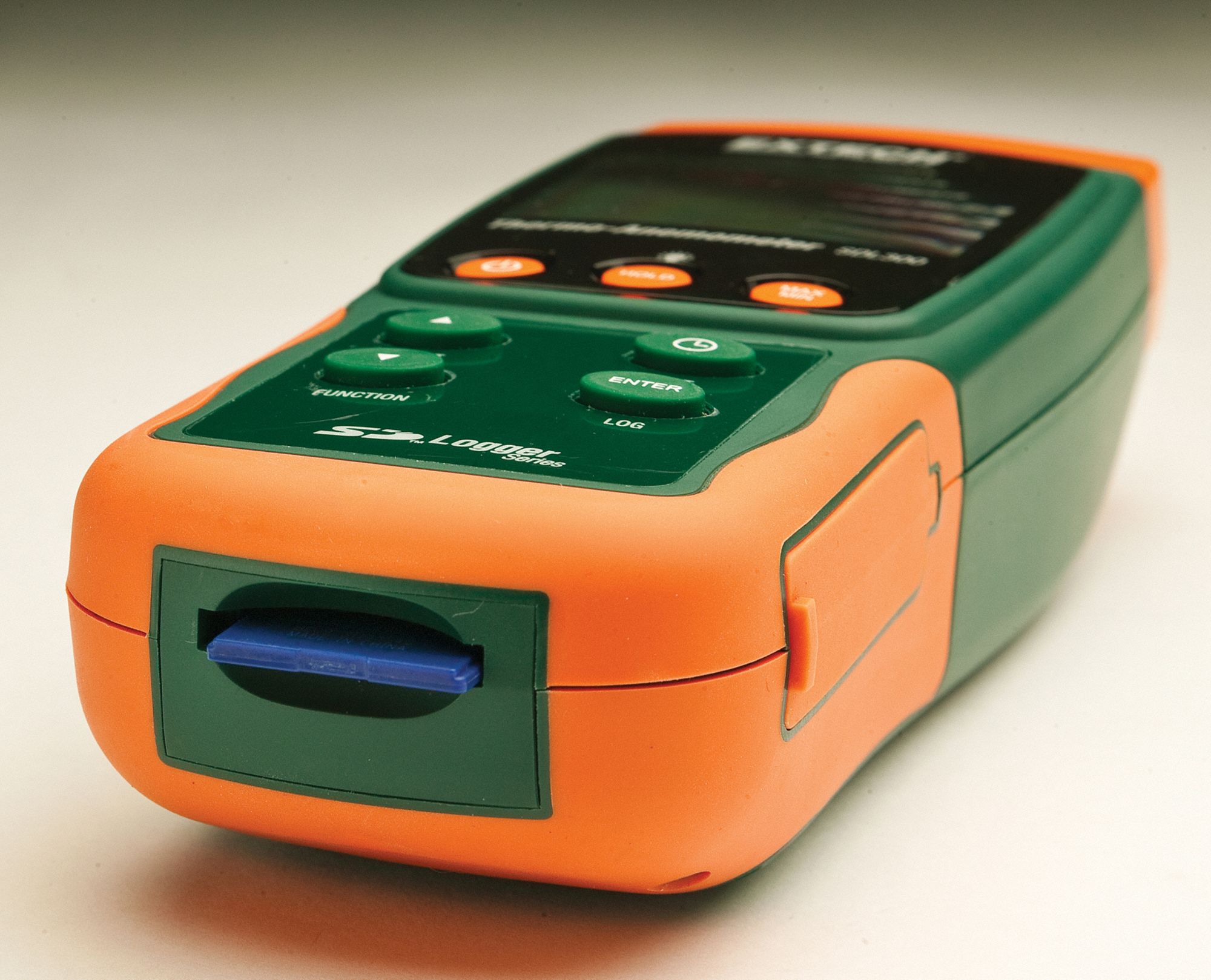 EXTECH Anemometer Rotating Vane and Thermistor, 9,999 Count LCD, Data