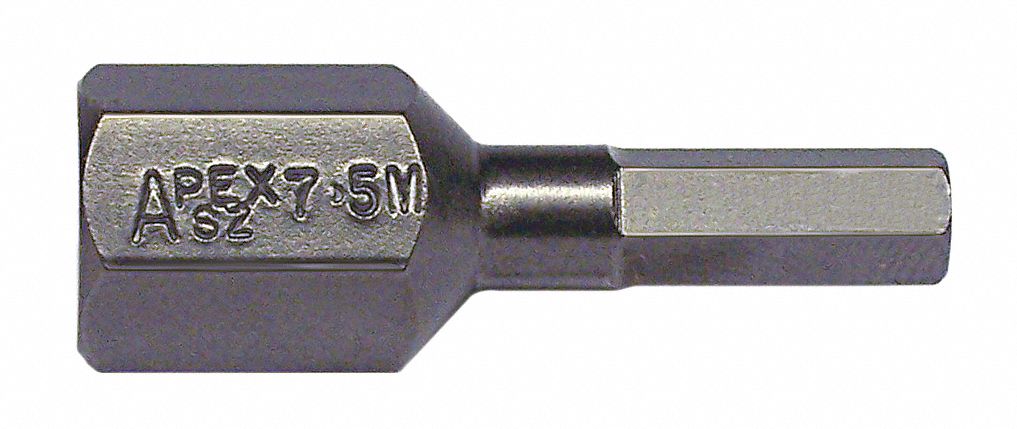 APEX INSERT BIT,METRIC,7/16