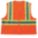 GILET CL2 BICOLORE X DOS P/M ORG
