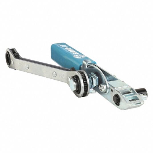 BAND-IT, 0.1875 in Min. Strapping Wd, 0.375 in Max. Strapping Wd, Banding  Tool - 6YPZ9
