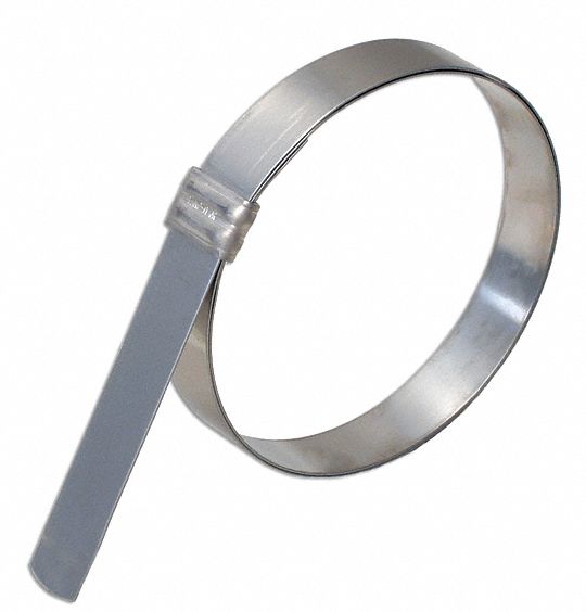 BAND-IT 201 Stainless Steel Hose Clamp, PK of 16 - 6YRA2|GRS214 - Grainger