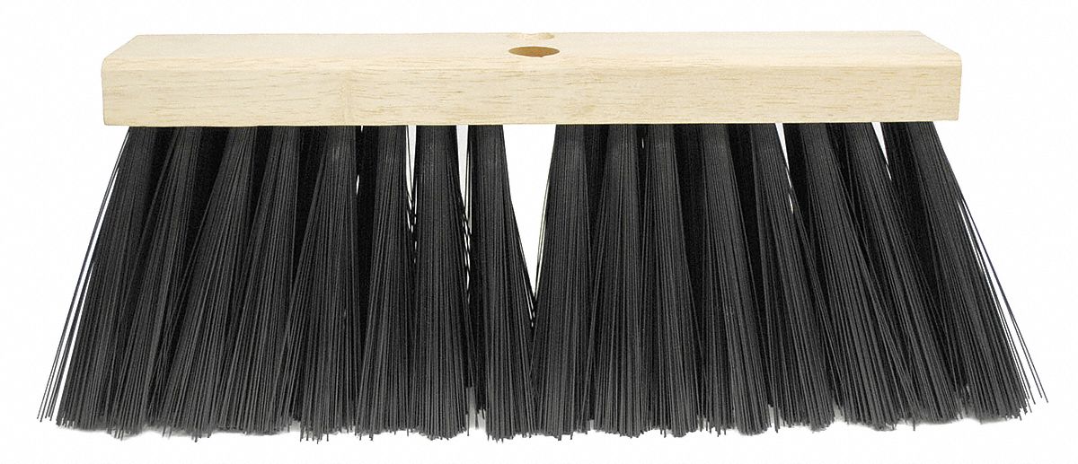 BALAI-BROSSE, TETE, 16 PO, NOIR