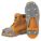 CRAMPONS À GLACE UNISEXES, G, POINTURE 5 À 6,5/7 À 8,5, TUNGSTEN/CAOUTCHOUC, GRIS/VERT, MARCHE