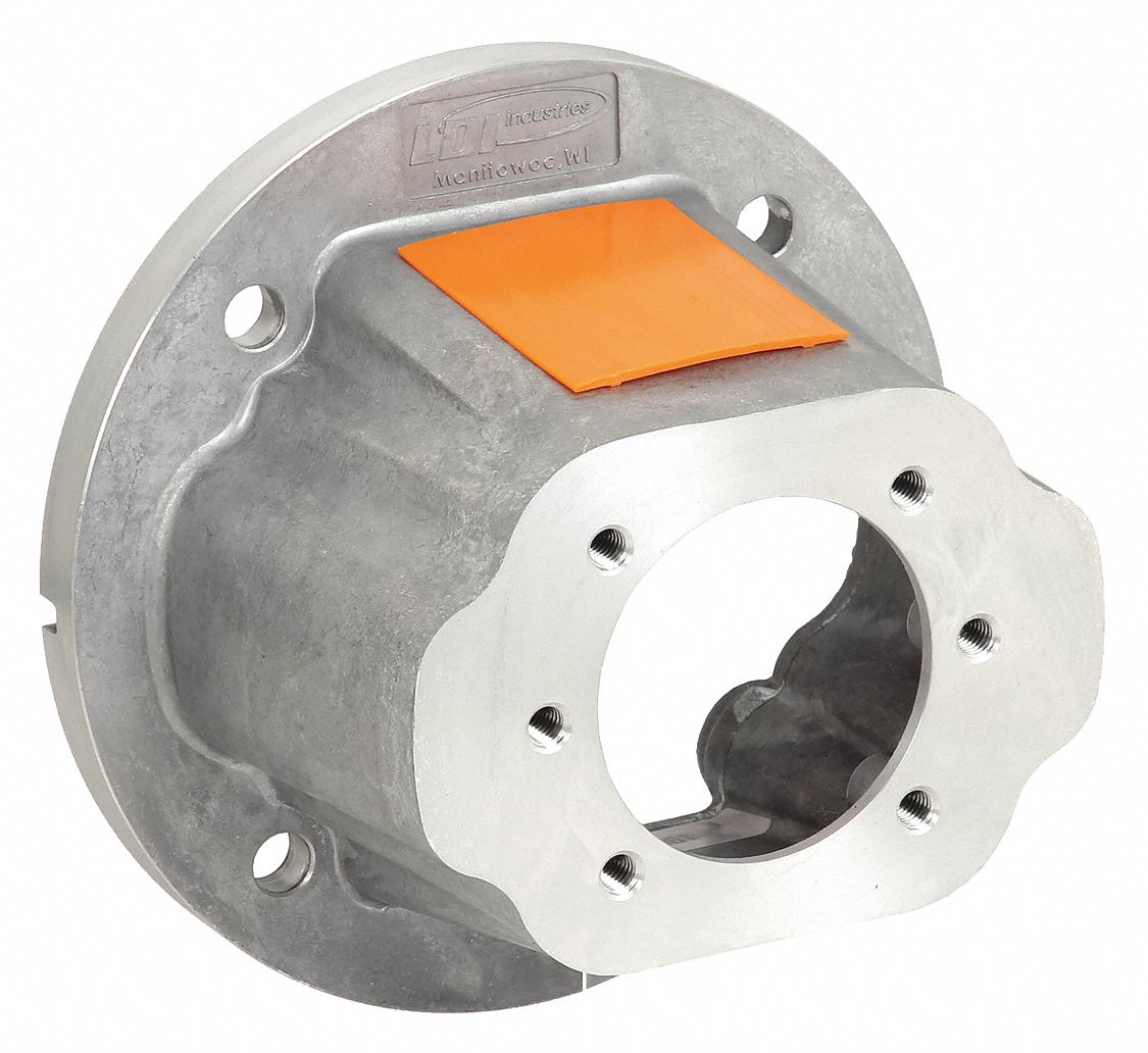Pump/Motor Adapter: 182TC-256TC Motor Frame Size, SAE A 4 Bolt, Cast Aluminum