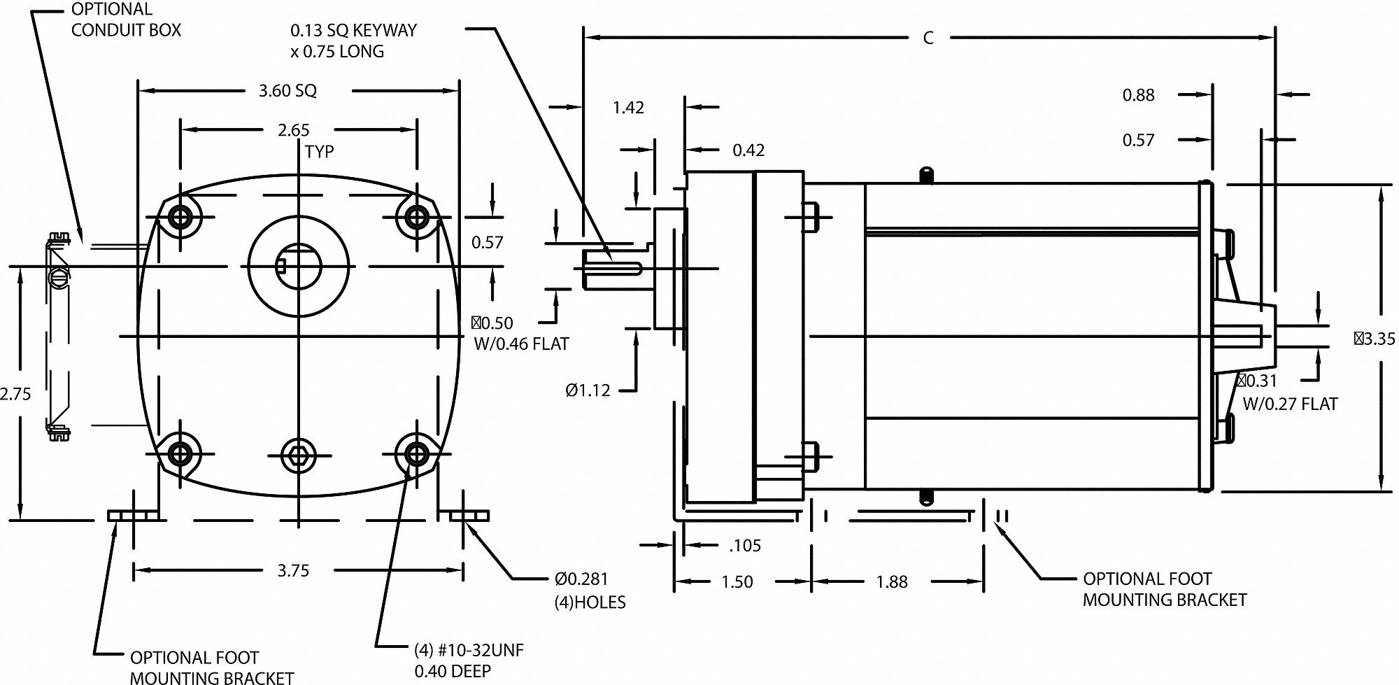 MOTEUR ENGREN ARB PARAL CA 95TR/MIN