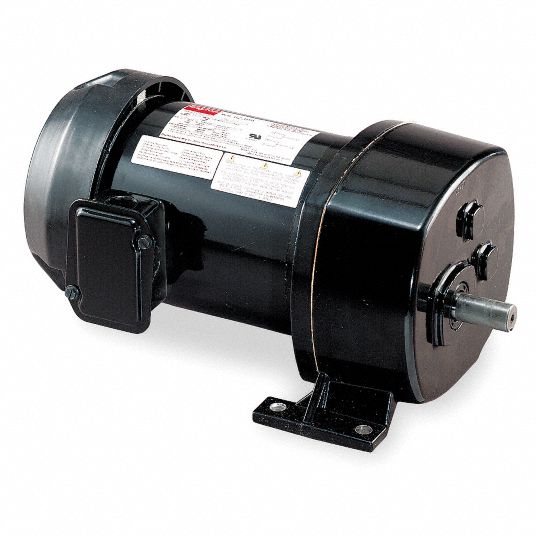 DAYTON AC Gearmotor: Parallel, Single Output Shaft, Split-Phase, TEFC, 41  RPM, 700 in-lb Max Torque