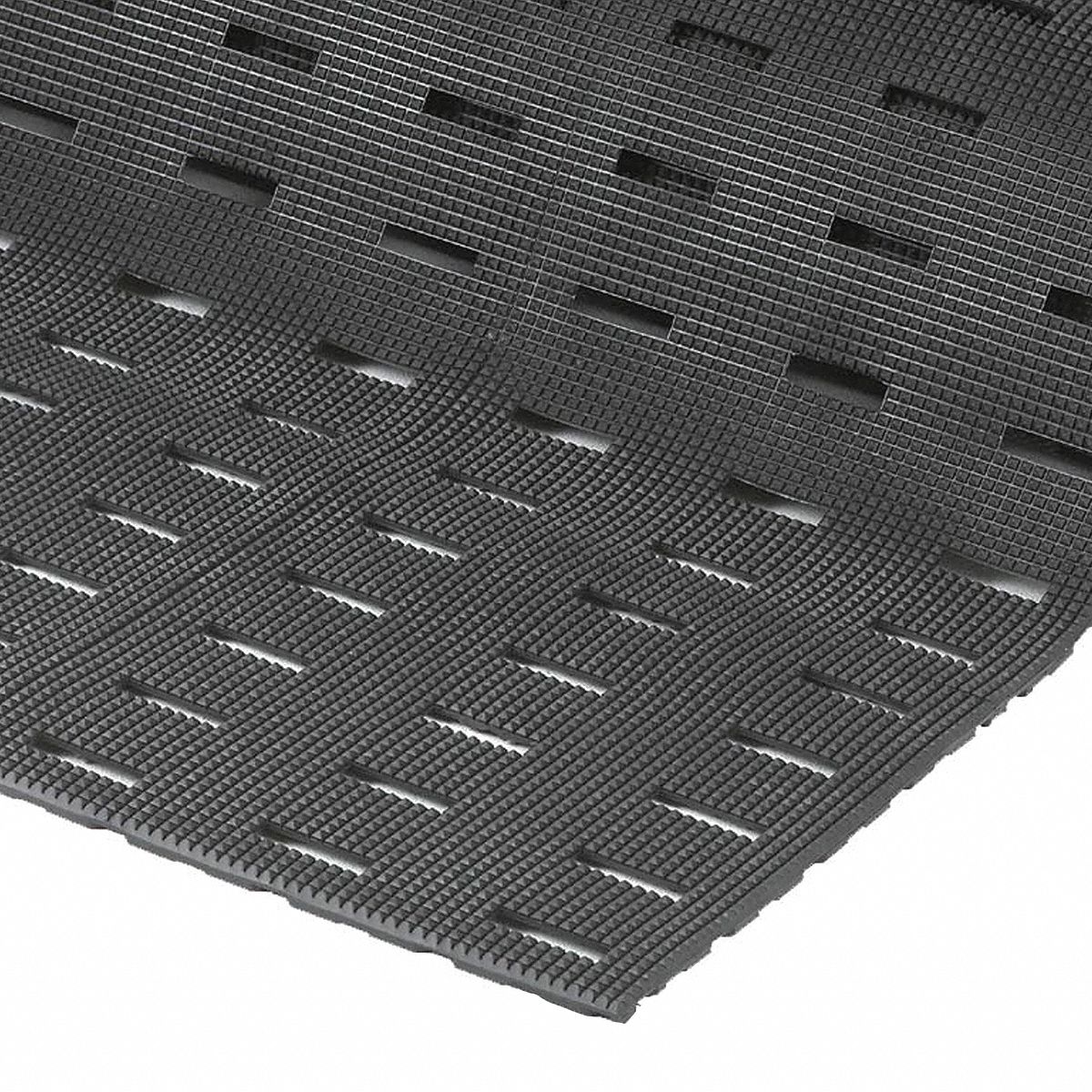 CUSHION-DEK CLOSED-CELL VINYL FOAM BACKING, 2 X 6 FT, 7/16 IN THICK, BLACK